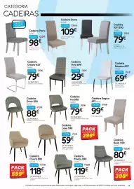 Folheto Hiper Centro do Móvel Página 9: Cadeira Chiara 637 €79,00, Cadeira dove 590 €88,00