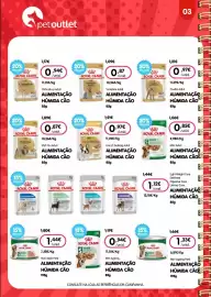 Folheto Petoutlet Página 4: Royal canin chihuahua adult €0,94, Royal canin shih tzu adult €0,87