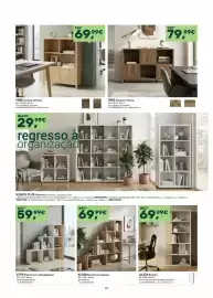 Folheto Moviflor Página 23: Klum estante em degraus €69,99, Free estante 2 portas €69,99