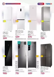 Catálogo Tien 21 Página 3: Hisense frigo vertical no frost €689,00, Hisense congelador vertical ft3k310sae1 €715,00