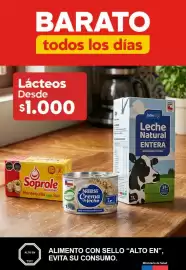 Catálogo Super Bodega a Cuenta Página 1: Soprole - lácteos €1.000,00