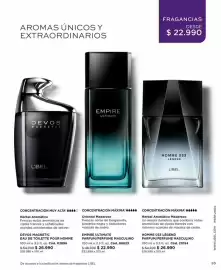 Catálogo L'Bel Página 35: Devos manetic eau de toilette pour homme €26,99