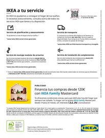 Catálogo IKEA Página 32: Ikea - financia tus compras desde €120,00