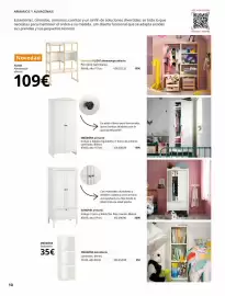 Catálogo IKEA Página 10: Sundvik - armario €269,00, Blanco - laminosa €35,00