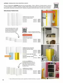 Catálogo IKEA Página 14: Blanco - laminada ato 200cm €9,85, Ideal - lastare estructura abierta €30,00