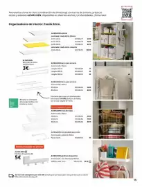 Catálogo IKEA Página 15: Blanco - barra para armario €3,00
