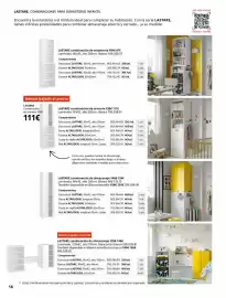 Catálogo IKEA Página 18: Blanco - lastarce combinación de almacenaje €1.460,00