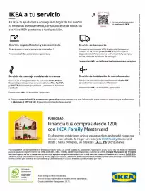 Catálogo IKEA Página 32: Ikea - financia tus compras desde €120,00