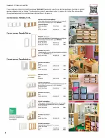 Catálogo IKEA Página 6: Trofast - estructura €59,00, Trofast - estructura pino €95,00