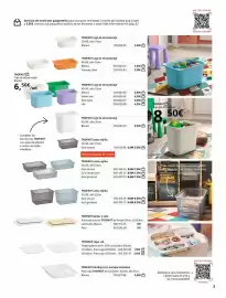 Catálogo IKEA Página 7: Trofast €15,00, Blanco - caja de almacenaje €6,50