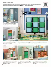 Catálogo IKEA Página 8: Trofast - combinación de almacenaje con cajas €144,50