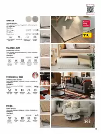Catálogo IKEA Página 15: Tiphede alfombra €11,00, Alfombra €39,00