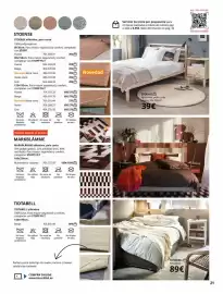 Catálogo IKEA Página 21: Stoense alfombra, pelo corto. hueso €39,00, Tidobell €89,00