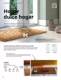 Catálogo IKEA Página 6: Trampa felpudo €10,00, Ikea - hogar dulce hogar €8,00