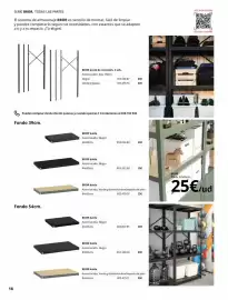 Catálogo IKEA Página 18: Balda €20,00, Bebe potes de combinado €3,00