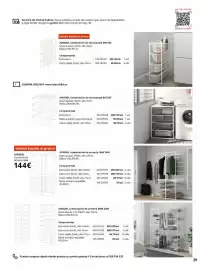 Catálogo IKEA Página 29: Blanco - combinacion armario €144,00