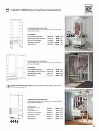 Catálogo IKEA Página 33: Combinacion armario €444,00, Elvaril combinación armario €286,00