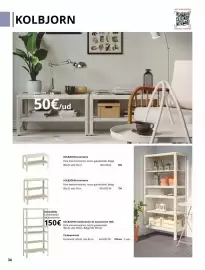 Catálogo IKEA Página 34: Silla odos de cola €50,00, Komblon €150,00