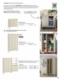 Catálogo IKEA Página 35: Kolbjorn armario €95,00, Kolbjorn €339,00