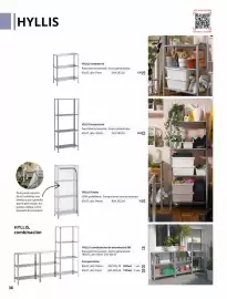 Catálogo IKEA Página 36: Hyllis, combinacion €56,00, Estanteria €17,00