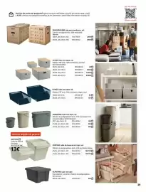 Catálogo IKEA Página 39: Ikea - cuña para mudanza €2,99, Klámmare caja con tapa €20,00