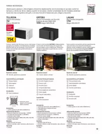Catálogo IKEA Página 19: Aire - gâtebo €199,00, Blanco - horno microondas 504.867.92 €75,00