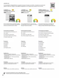 Catálogo IKEA Página 32: Ikea - lavavajillas integrable €499,00, Lagan - lavavajillas independiente €349,00