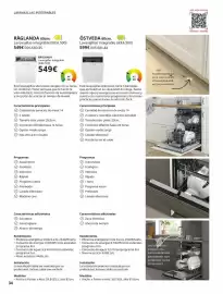 Catálogo IKEA Página 34: Ikea - lavavajillas integrable €549,00, Ikea - ra49nada gomen €549,00