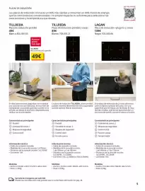 Catálogo IKEA Página 5: Blanco - placa de inducción portátil 2 zonas €89,00, Blanco - placa de inducción portátil €49,00
