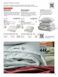 Catálogo IKEA Página 41: Ikea - shampoo €44,00, Peso del relleno €44,00