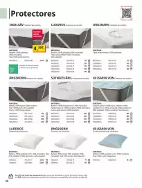Catálogo IKEA Página 46: Material €19,00, Luddros protector de almohada €4,50