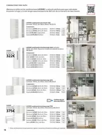 Catálogo IKEA Página 18: Blanco - lastar €322,00, Rowenta - lavatrice caricamento frontale 9 kg 1000 giri/min bianco €301,00