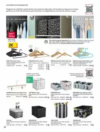 Catálogo IKEA Página 22: Bumerang percha para faldas, 8 uds €1,50, Blanco - bumerang percha €6,00