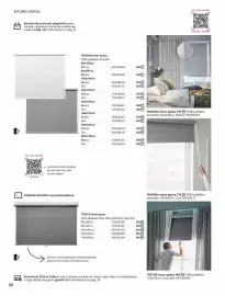 Catálogo IKEA Página 22: Claro - tretur estop opaco €45,00, Fridans estor opaco €27,00