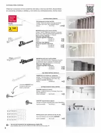 Catálogo IKEA Página 6: Blanco - bioquest laised pur cutitas de black €144,00, Blanco - sistema para cottina €2,50