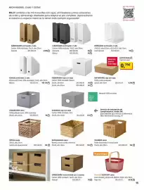 Catálogo IKEA Página 15: Drönjöns archivador €9,00, Caja con tapa €12,00