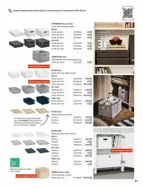 Catálogo IKEA Página 21: Jagmâstare cesta €9,00, Kuggis tapa €3,50