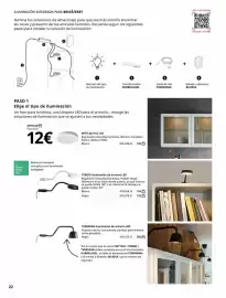 Catálogo IKEA Página 22: Blanco - elige el tipo de iluminación €12,00