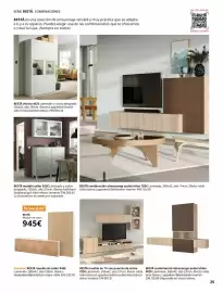 Catálogo IKEA Página 25: Blanco - besta mueble salón €625,00, Blanco - mueble de salon €945,00