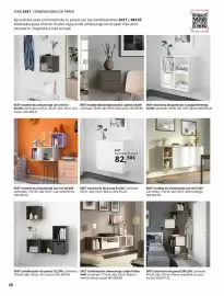 Catálogo IKEA Página 28: Blanco - estanteria de pared con 4 compartimentos €62,50
