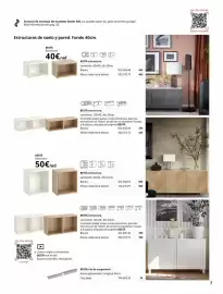 Catálogo IKEA Página 7: Ikea - estatecucura €70,00, Blanco - estructura €50,00