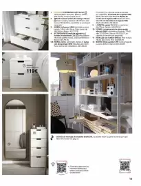 Catálogo IKEA Página 15: Mesita de noche €119,00