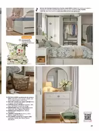 Catálogo IKEA Página 21: Funda de edredón y 2 fundas de almohada €49,00