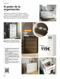Catálogo IKEA Página 38: Brimnes - comoda de 4 cajones €119,00, Combina de 4 lgaimcs €149,00