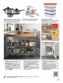 Catálogo IKEA Página 33: Numado preco mas bajo €6,00, Korken bote con tapa €4,00