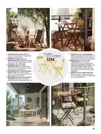 Catálogo IKEA Página 43: Ikea - mesa con 12 sillas de exterior €169,00