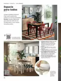 Catálogo IKEA Página 10: Silla €79,00, Alhuit €159,00
