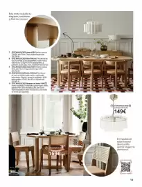 Catálogo IKEA Página 15: Lampara de techo €149,00, Silla €169,00