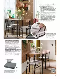Catálogo IKEA Página 23: Cojin para silla €10,00