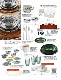 Catálogo IKEA Página 31: Blanco - plato €6,00, Silversida €5,50